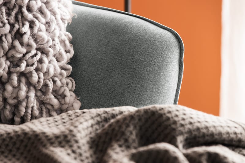 Trend Lyx 4-seters Venstrevendt U-formet Sofa med Divan og Sjeselong i Stoff - Grå - Møbler - Sofaer - U-sofa