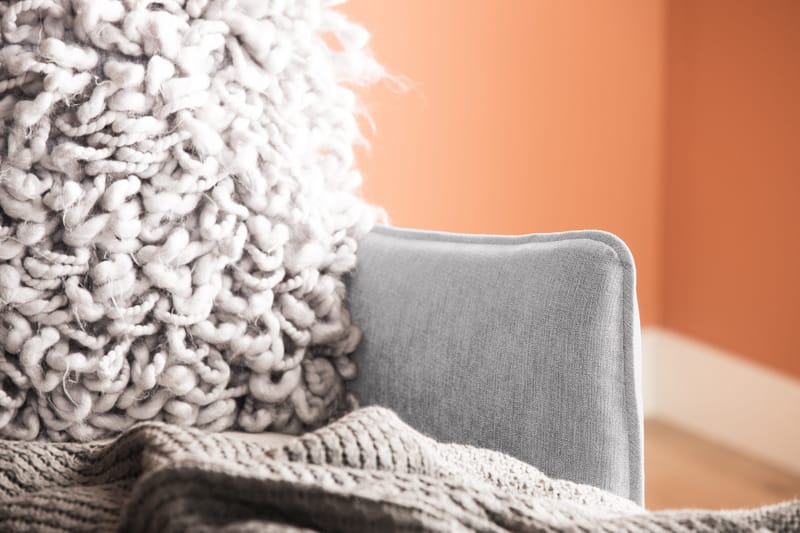 Trend Lyx 4-seters Venstrevendt U-formet Sofa med Divan og Sjeselong i Stoff - Lys grå - Møbler - Sofaer - U-sofa