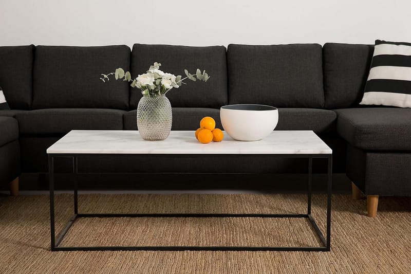 Zero U-sofa Large med Divan Høyre - Mørkegrå - Møbler - Sofaer - U-sofa