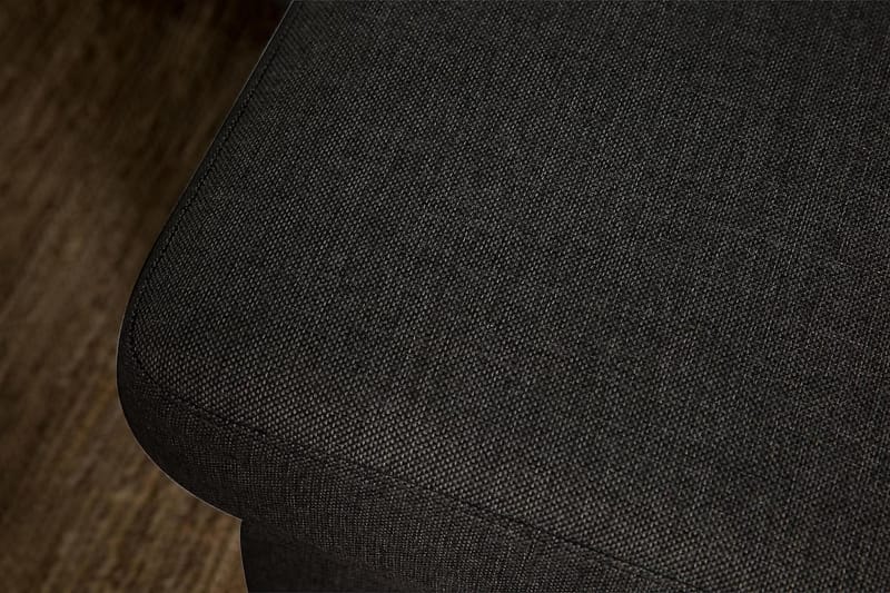 Zero U-sofa Large med Divan Høyre - Mørkegrå - Møbler - Sofaer - U-sofa