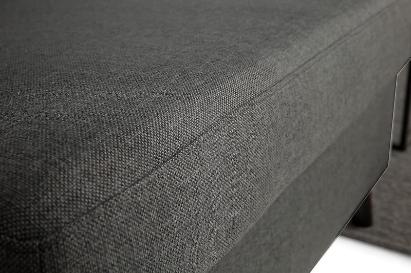 Zero U-sofa Large med Divan Høyre - Mørkegrå - Møbler - Sofaer - U-sofa
