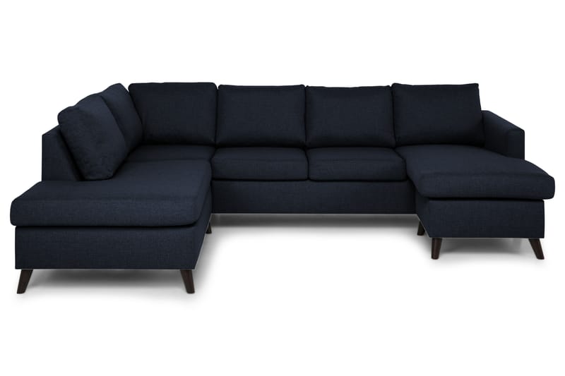 Zero U-sofa med Divan Høyre - Blå - U-sofa
