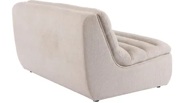 Valdoro 2-seters midtmodul i stoff 135 cm - Beige - Møbler - Sofaer - 2 seter sofa