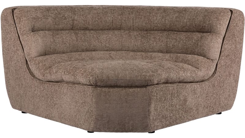 Valdoro hjørnemodul i stoff 179 cm - Mink - Møbler - Sofaer - Hjørnesofa