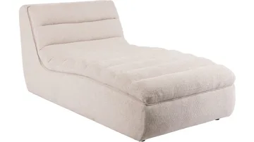 Valdoro sjeselong i stoff 168 cm - Beige - Møbler - Sofaer - Modulsofaer - Øvrige moduler for modulsofa
