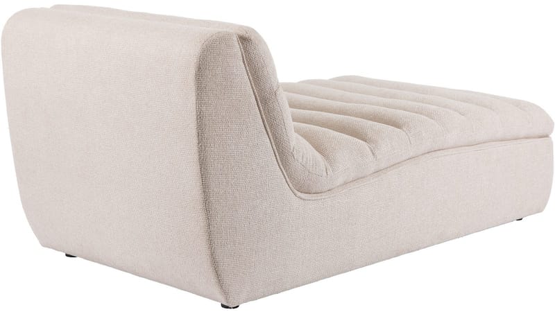 Valdoro sjeselong i stoff 168 cm - Beige - Møbler - Sofaer - Modulsofaer - Øvrige moduler for modulsofa