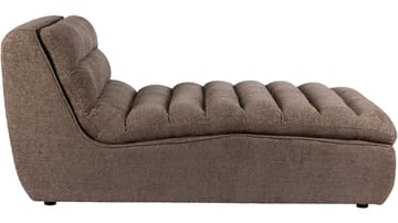Valdoro sjeselong i stoff 168 cm - Mink - Møbler - Sofaer - Modulsofaer - Øvrige moduler for modulsofa