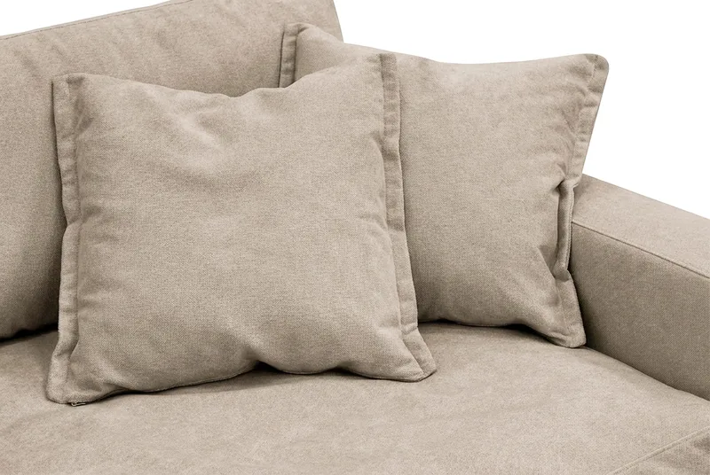 Valencia ekstra dyp 3-seters sofa i chenille - Brun - Møbler - Sofaer - Sofa 3 seter