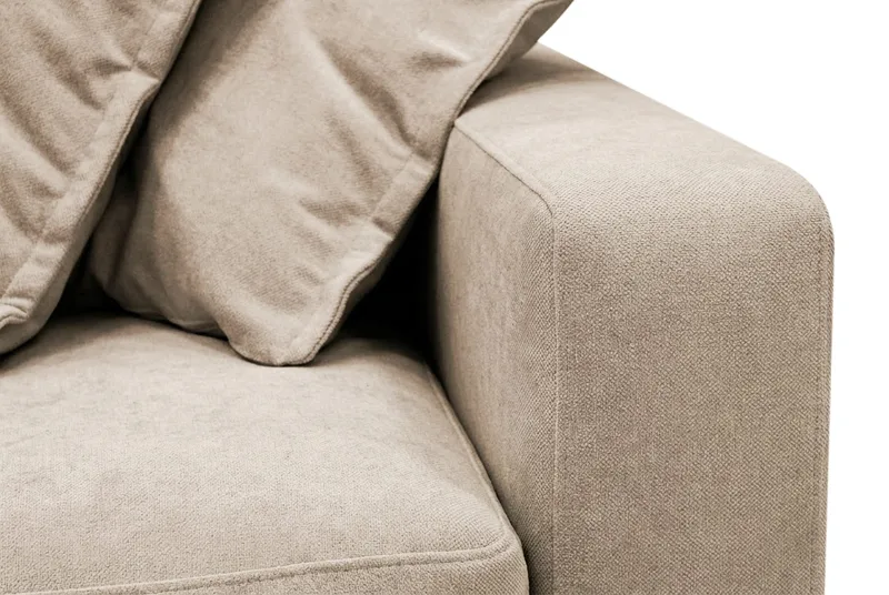 Valencia ekstra dyp 3-seters sofa i chenille - Brun - Møbler - Sofaer - Sofa 3 seter