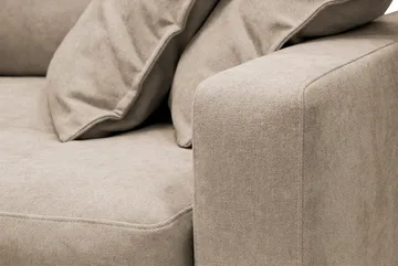 Valencia ekstra dyp 3-seters sofa i chenille - Brun - Møbler - Sofaer - Sofa 3 seter