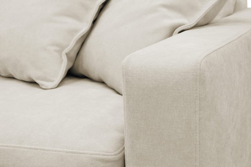 Valencia ekstra dyp 3-seters sofa med avtakbart og vaskbart trekk - Beige - Møbler - Sofaer - Sofa 3 seter