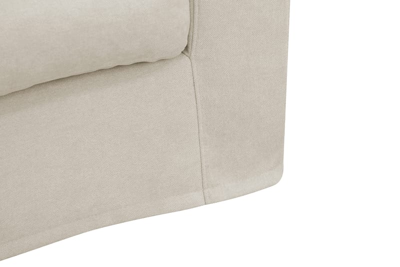 Valencia ekstra dyp 3-seters sofa med avtakbart og vaskbart trekk - Beige - Møbler - Sofaer - Sofa 3 seter