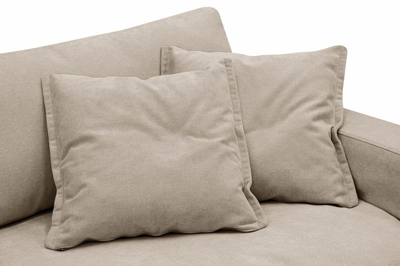 Valencia ekstra dyp 3-seters sofa med avtakbart og vaskbart trekk - Brun - Møbler - Sofaer - Sofa 3 seter