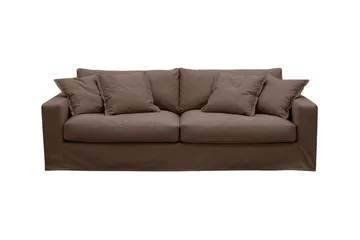 Valencia Ekstra dyp 3-seters sofa med avtakbart og vaskbart trekk