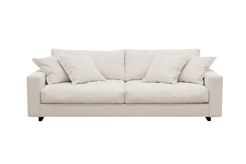Valencia ekstra dyp 3-seters sofa, Offwhite