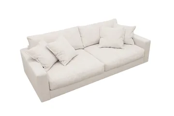 Valencia ekstra dyp 3-seters sofa - Offwhite - Møbler - Sofaer - Sofa 3 seter