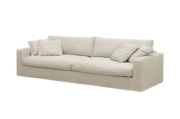 Valencia Ekstra dyp 4-seters sofa - Beige - Møbler - Sofaer - 4 seter sofa