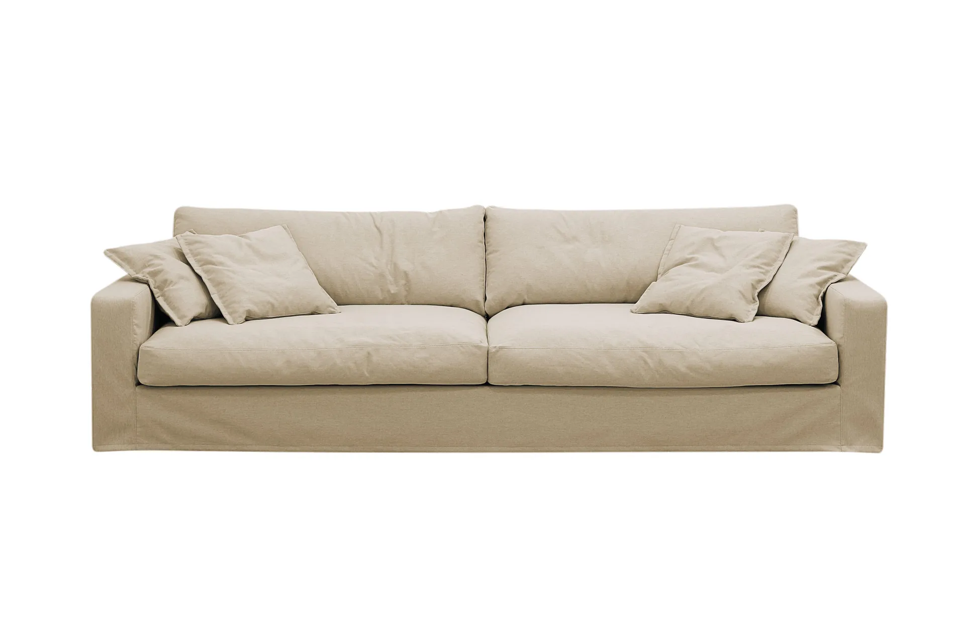 Valencia Ekstra dyp 4-seters sofa - Beige