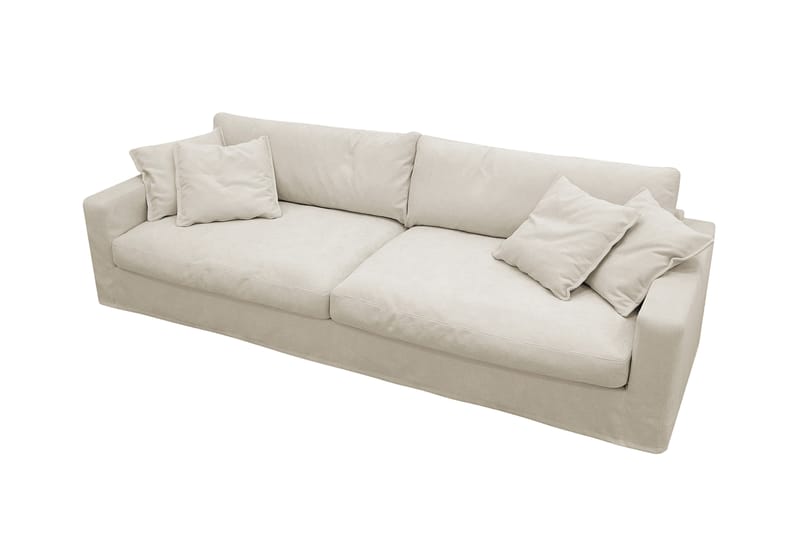 Valencia Ekstra dyp 4-seters sofa - Beige - Møbler - Sofaer - 4 seter sofa