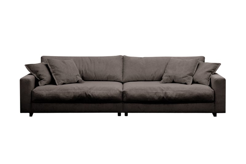 Valencia Ekstra Dyp 4-seters sofa, Mørkegrå