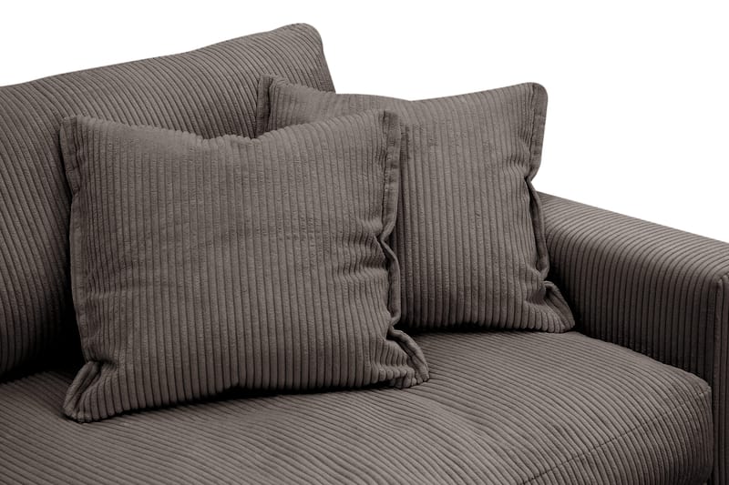 Valencia Ekstra Dyp 4-seters sofa - Mørkegrå - Møbler - Sofaer - 4 seter sofa