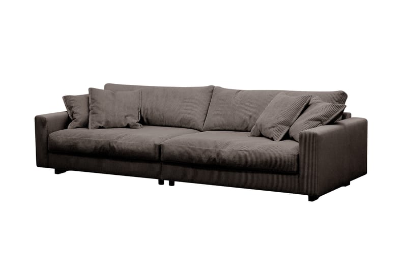 Valencia Ekstra Dyp 4-seters sofa - Mørkegrå - Møbler - Sofaer - 4 seter sofa