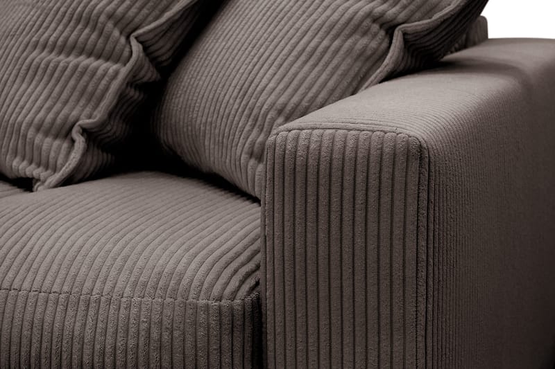Valencia Ekstra Dyp 4-seters sofa - Mørkegrå - Møbler - Sofaer - 4 seter sofa