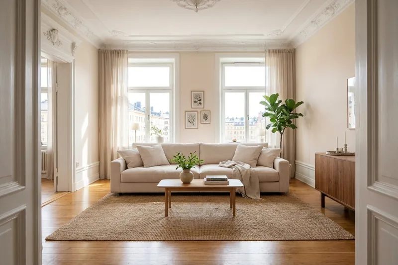 Valencia Ekstra Dyp 4-seters sofa - Offwhite - Møbler - Sofaer - 4 seter sofa