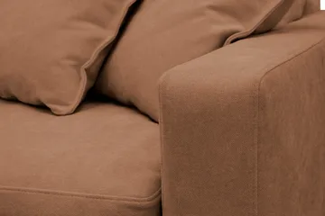 Valencia ekstra dyp 4-seters sofa - Rustbrun - Møbler - Sofaer - 4 seter sofa