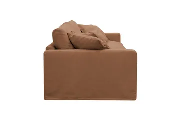 Valencia ekstra dyp 4-seters sofa - Rustbrun - Møbler - Sofaer - 4 seter sofa