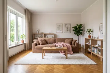 Valencia ekstra dyp 4-seters sofa - Rustbrun - Møbler - Sofaer - 4 seter sofa