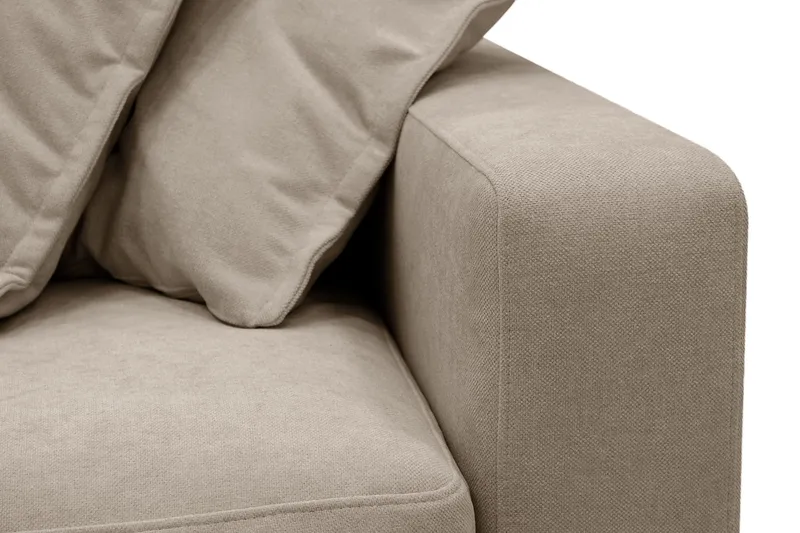 Valencia Extra Dyp 4-seter Sofa i Chenille - Brun - Møbler - Sofaer - 4 seter sofa
