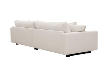 Valencia Extra Dyp 4-seter Sofa i Manchesterstoff - Offwhite - Møbler - Sofaer - 4 seter sofa
