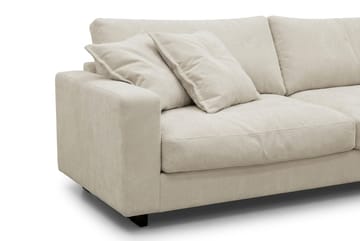 Valencia Sofagruppe Ekstra Dyp 4-seters Sjeselong Høyre + Lenestol - Beige - Møbler - Sofaer - Sofagrupper