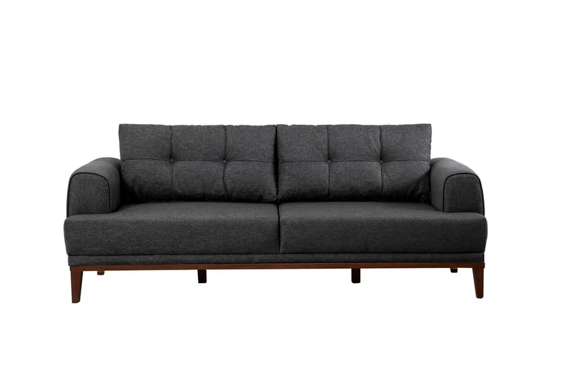 Valsot 3-seters Sofa, Antrasitt