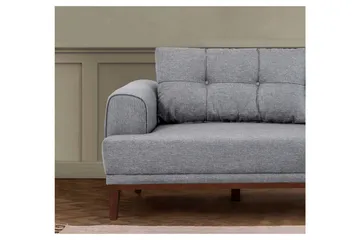 Valsot 3-seters Sofa - Grå - Møbler - Sofaer - Sofa 3 seter