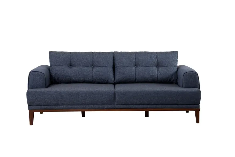 Valsot 3-seters Sofa - Mørkeblå - Møbler - Sofaer - Sofa 3 seter