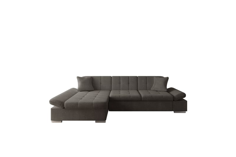 Vananda Sofa med Sjeselong 3-seter, Brun