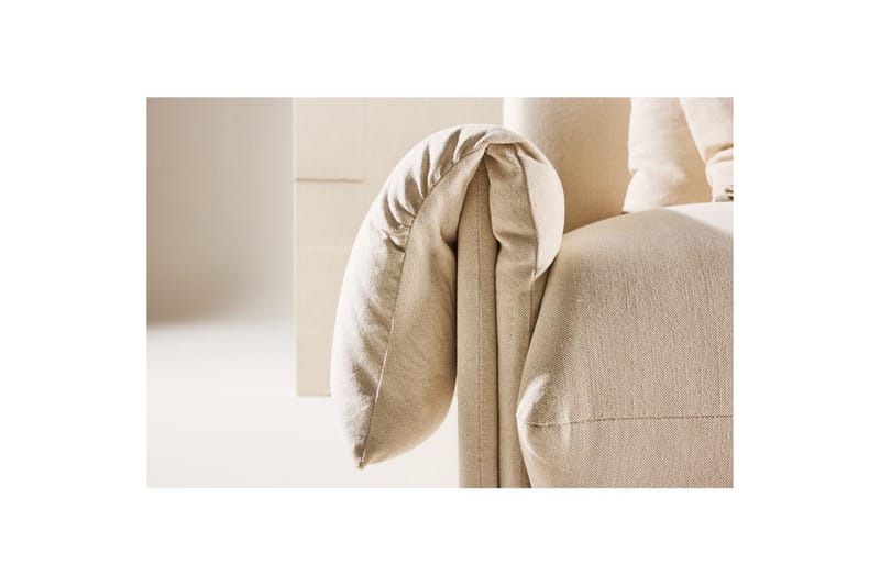 Vanlig sofa uten divan og sjeselong VIND Sofa VIND 3-seters Mollösund 237x95x82 cm Beige Beige - Møbler - Sofaer - Sofa 3 seter