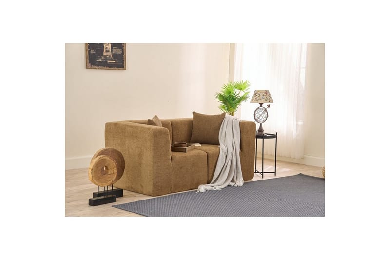 Veyno Sofa 2-sits - Brun - Møbler - Sofaer - 2 seter sofa