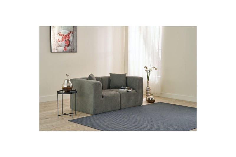 Veyno Sofa 2-sits - Grå - Møbler - Sofaer - 2 seter sofa