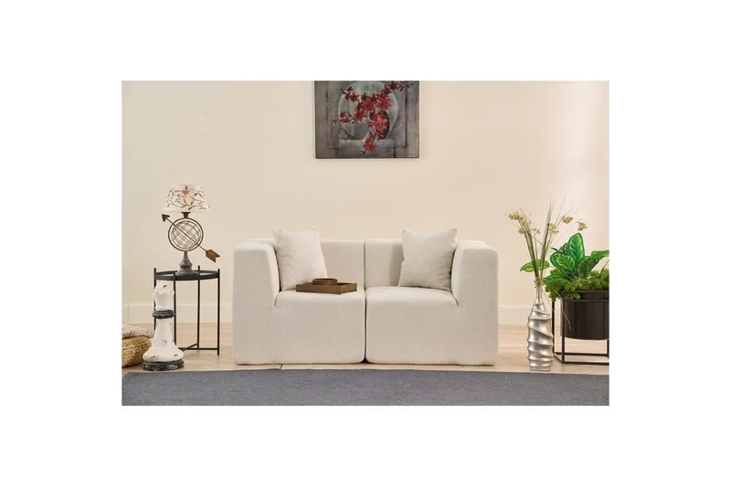 Veyno Sofa 2-sits - Krem - Møbler - Sofaer - 2 seter sofa