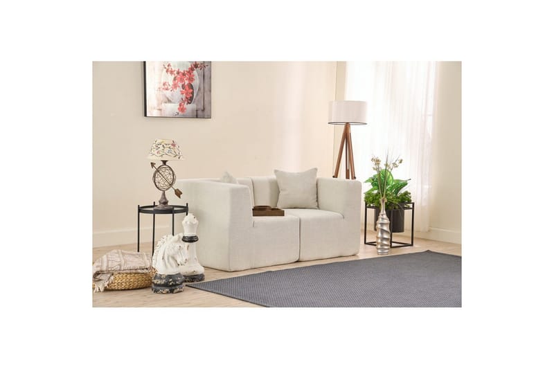 Veyno Sofa 2-sits - Krem - Møbler - Sofaer - 2 seter sofa