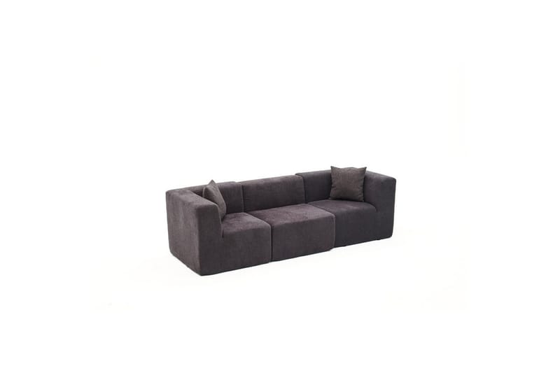 Veyno Sofa 3-sits - Antrasitt - Møbler - Sofaer - Sofa 3 seter