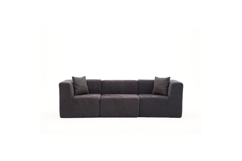 Veyno Sofa 3-sits - Antrasitt - Møbler - Sofaer - Sofa 3 seter