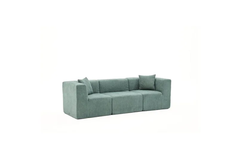 Veyno Sofa 3-sits - Grønn - Møbler - Sofaer - Sofa 3 seter