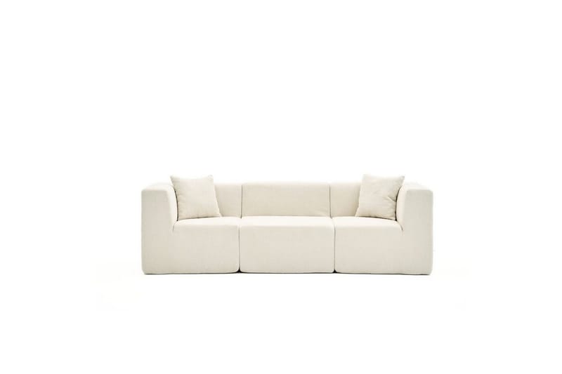 Veyno Sofa 3-sits - Krem - Møbler - Sofaer - Sofa 3 seter