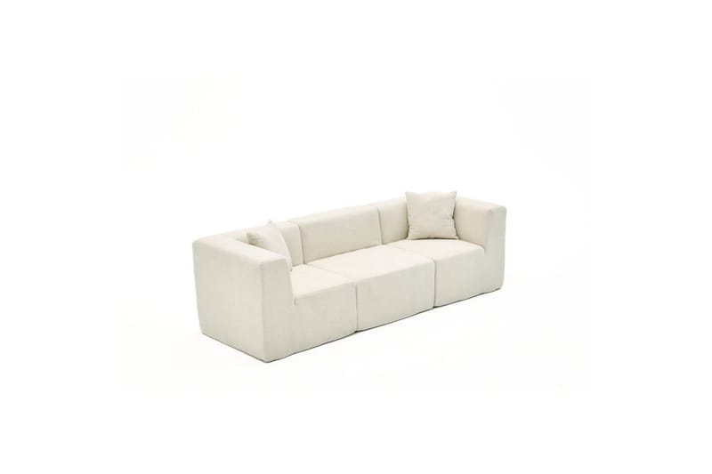 Veyno Sofa 3-sits - Krem - Møbler - Sofaer - Sofa 3 seter
