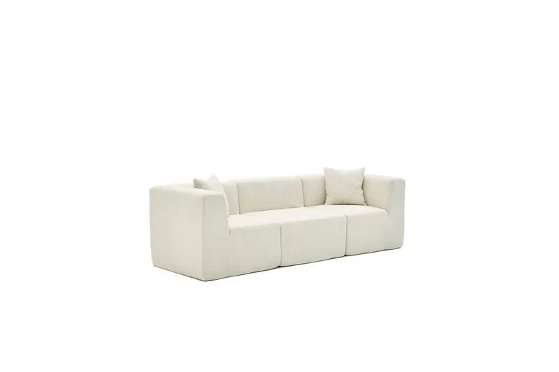 Veyno Sofa 3-sits - Krem - Møbler - Sofaer - Sofa 3 seter