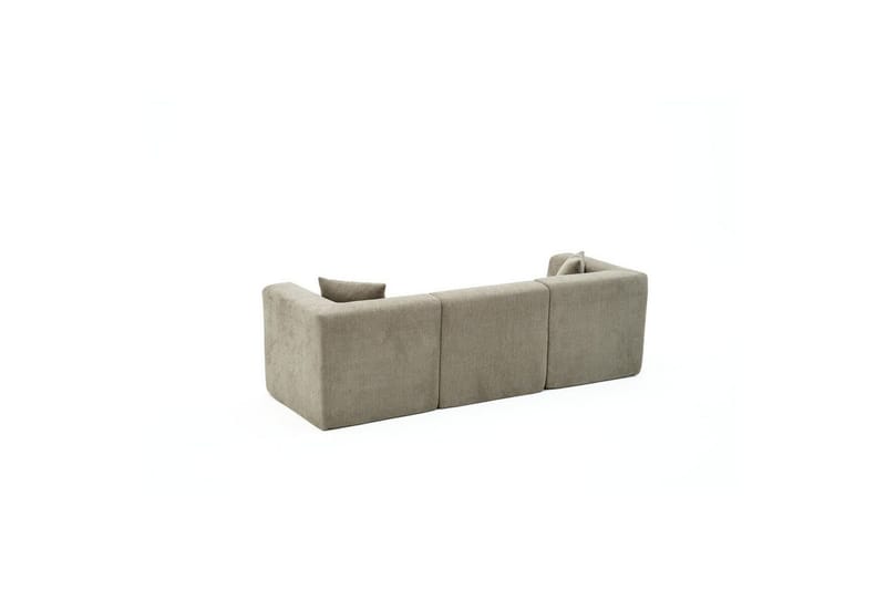 Veyno Sofa 3-sits - Mörkbeige - Møbler - Sofaer - Sofa 3 seter